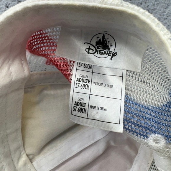 Disney Hat Cap Snapback Trucker Mesh Allover Graphic Walt Disney World Mickey - Picture 6 of 7